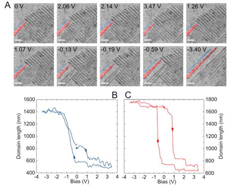 Ferroelastic Domain Motion With Respect To Applied Electric Field At