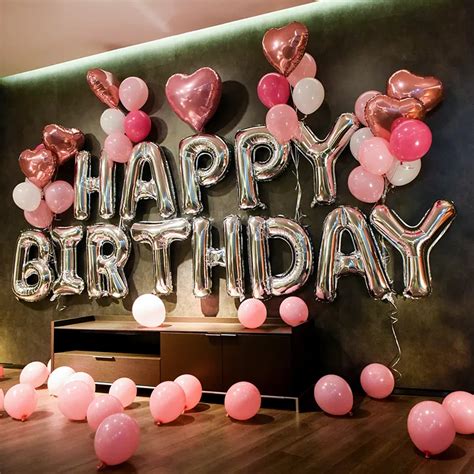 23+ Happy Birthday Birthday Decoration Ideas At Home With Balloons Pictures - Charles E. Wright