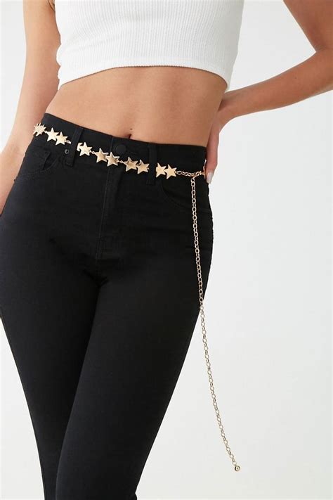 Star Chain Waist Belt Forever 21 Fashion Shop Forever Latest Trends