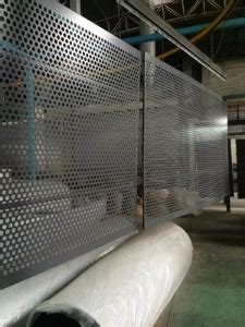 Custom Made Security Expanded Aluminum Wire Mesh Panel Foshan Qi