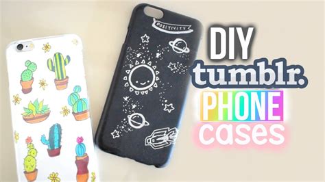 DIY TUMBLR DOODLE PHONE CASES Quick Easy Ideas YouTube