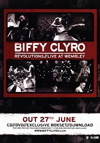 Biffy Clyro Revolutions Live At Wembley Photo Print Poster