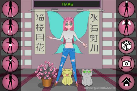 Anime Dress Up Play Online On Silvergames 🕹️