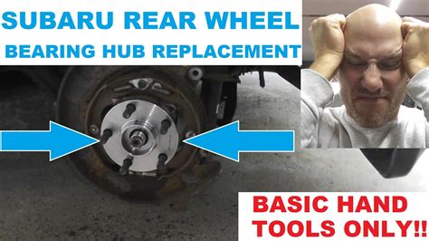 Why Are Wheel Bearings So Hard To Remove Subaru Rear Wheel Bearing