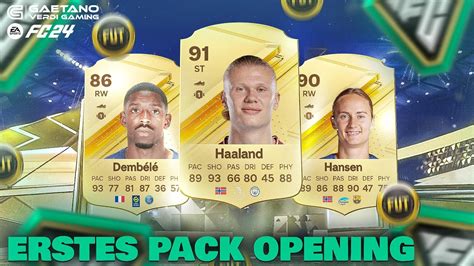 Mein Erstes FC 24 PACK OPENING Doppel Walk Out YouTube