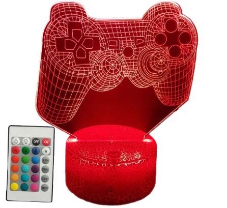 Lampka Nocna D Led Playstation Pad Ps Ps Gamer