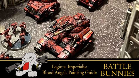 Legions Imperialis Blood Angels Painting Guide Youtube