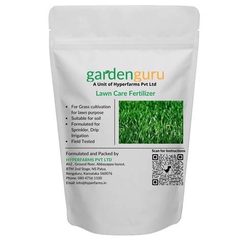 Bio Tech Grade Packaging Size 500gm Gardenguru Lawn Care Fertilizer Target Crops Grass At Rs