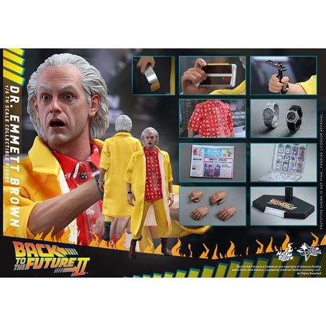 野獸國 Hot Toys MMS 回到未來 Back to the Future 愛默 布朗博士 非 MMS 蝦皮購物