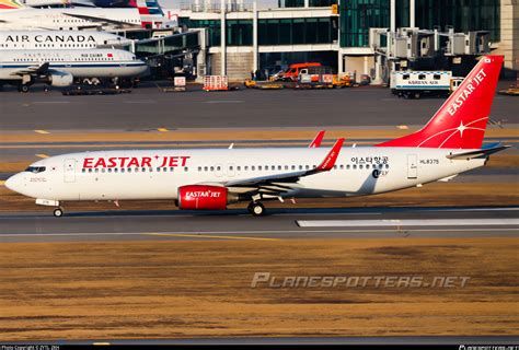 HL8375 Eastar Jet Boeing 737 86N WL Photo By ZYTL ZKH ID 1577041