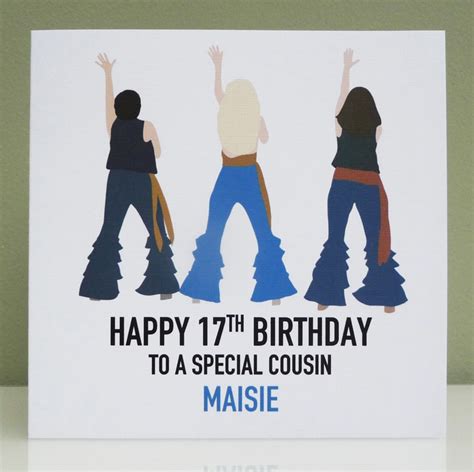 Personalised Mamma Mia Birthday Card Personalised Birthday Etsy Uk