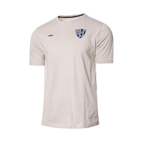 Camiseta Soka Sd Huesca Fanswear 2023 2024 Grey Navy Fútbol Emotion