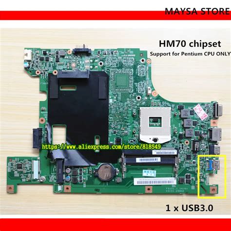 Original B590 Laptop Motherboard Hm70 Uma Pga989 Ddr3 Fit For Lenovo