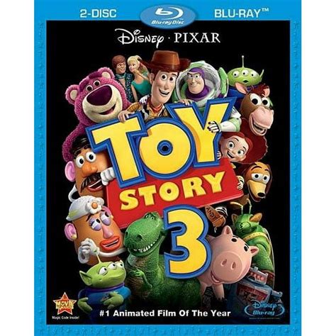 Toy Story 3 Blu Ray Dvd