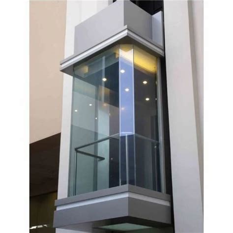 Glass Elevator Glass Door Passenger Elevator Manufacturer From Thane