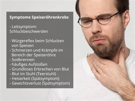 Speiseröhrenkrebs Risikofaktoren Symptome Behandlung