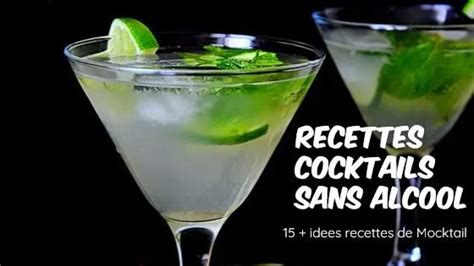 15 idées de Cocktails sans alcool pour lété Le Blog cuisine de Samar