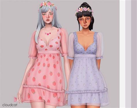 Perfect X Babydoll Cloudcat In 2024 Sims 4 Sims 4 Clothing Sims