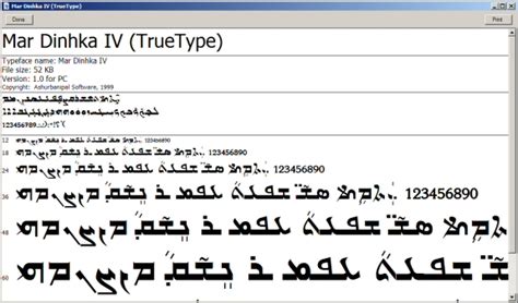 Aramaic Fonts