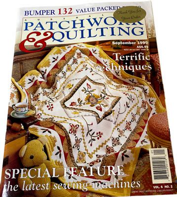 Australian Patchwork Quilting Magazine September VOL 6 No 2 Quilt