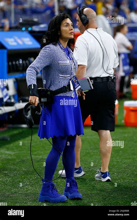 INDIANAPOLIS, IN - OCTOBER 30: Indianapolis Colts vice chair and co ...