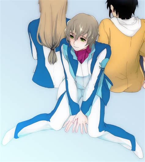 Minashiro Soushi Makabe Kazuki And Kurusu Misao Soukyuu No Fafner Drawn By Kanke Yonkuma