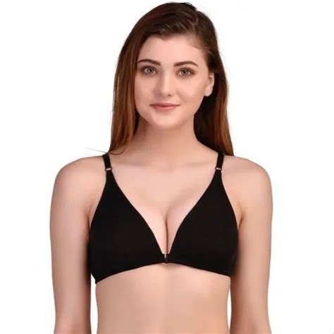 Poly Cotton Plain Front Closer Bra For Daily Wear At Rs 90 Piece In Delhi