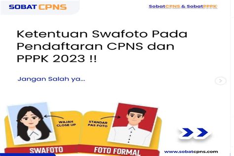 Cermati Contoh Swafoto Cpns 2023 Paling Benar Sesuai Ketentuan Yang