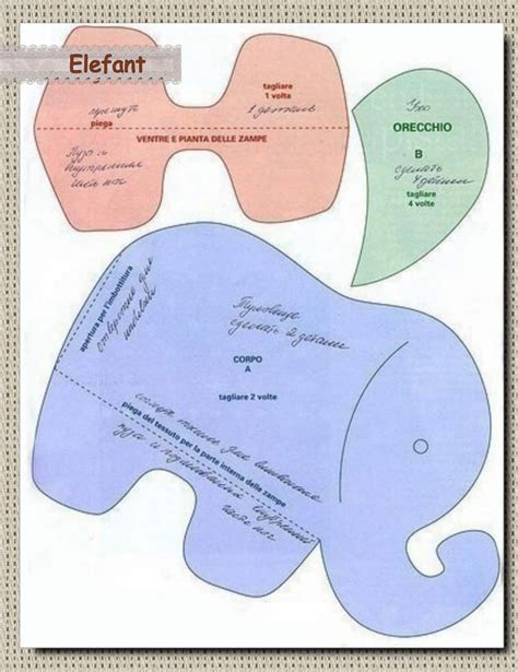 6 Patterns + 1 tutorial ( Plush Elephant)