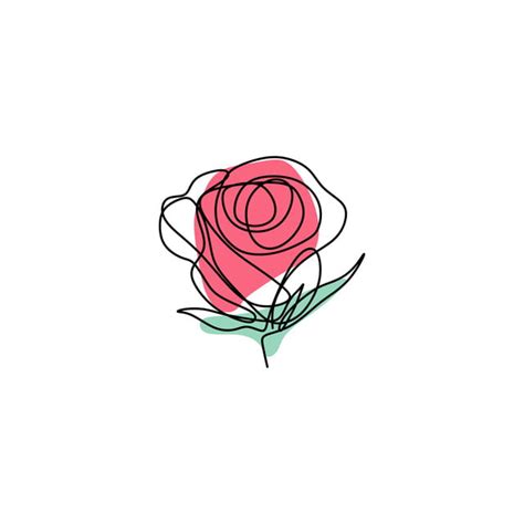 Desenho Rosa Vetor Desenho Flor Rosa Png Obtenha Esta Imagem