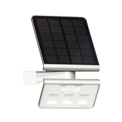 STEINEL XSolar L S Solar LED Außenwandlampe silber Lampenwelt ch