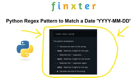 Python Regex Pattern To Match A Date Yyyy Mm Dd Efficient Techniques