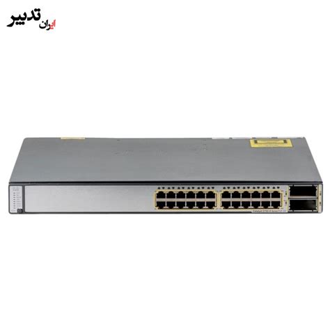 سوئیچ سیسکو Cisco Ws C3750e 24td Sd فروشگاه اینترنتی ایران تدبیر