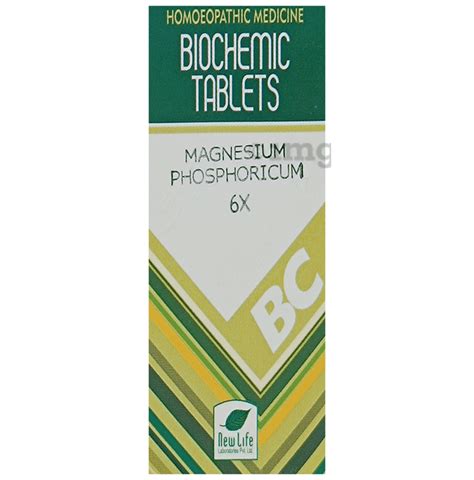 New Life Magnesium Phosphoricum Biochemic Tablet 6X Buy Bottle Of 25 0