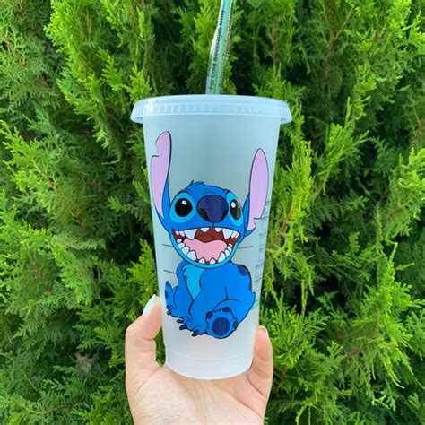 Disney Stitch Inspired Starbucks Cup Etsy