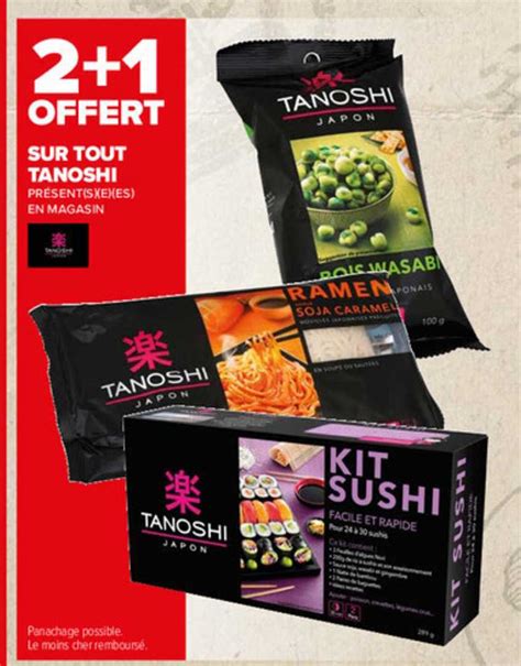 Promo Tanoshi Chez Carrefour Market Icatalogue Fr