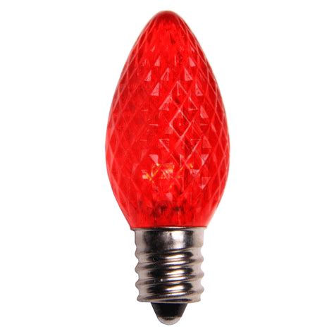 C7 Red Led Christmas Light Bulbs