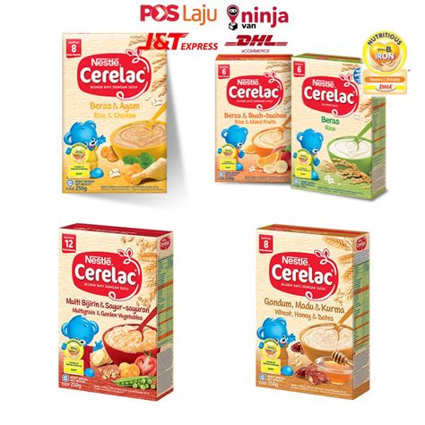 Nestle Cerelac Cereal 250g 225g Shopee Malaysia