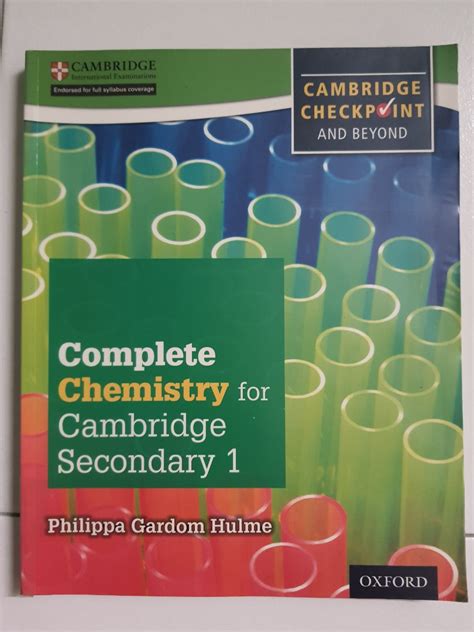 Igcse O Level Complete Chemistry For Cambridge Secondary Hobbies