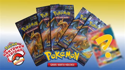 Pokemon Tcg Indonesia Hantaman Pertama Set A Booster Pack Opening