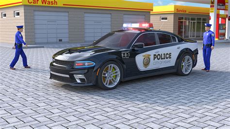 Police Car Parking On Behance