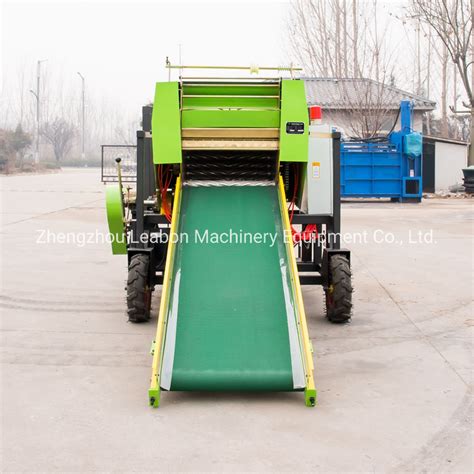 Agriculture Mini Round Corn Silage Baler Automatic Round Hay Stalk