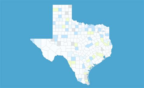 Interactive Texas County Map