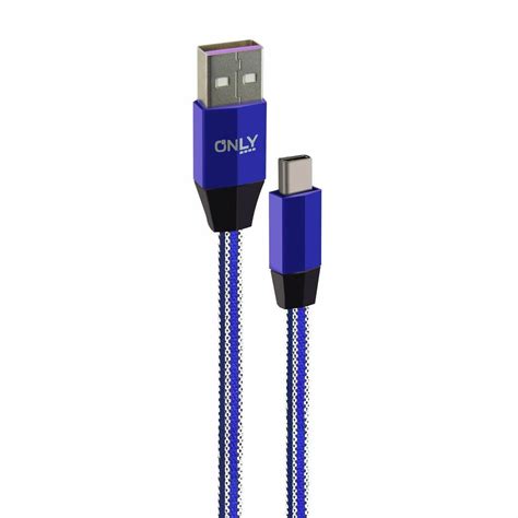 CABLE USB MOD 34 RAYAS TIPO C 3 1 AZUL Imponik San Luis