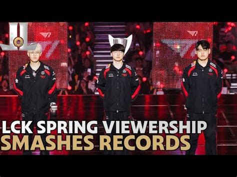 Lck Smashes Viewership Records What Are They Doing Right Youtube