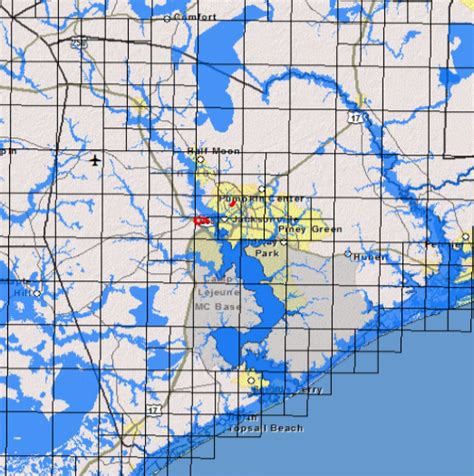 Maps Onslow County Nc