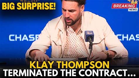 Urgent Klay Thompson Breaks The Silence Shocking Interview News