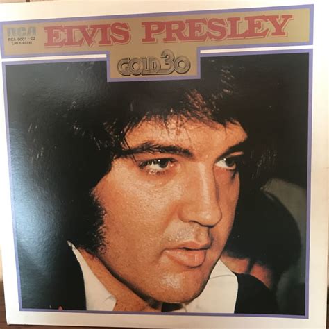 Yahooオークション 2lp Elvis Presley Gold 30 エルヴィス・プレス