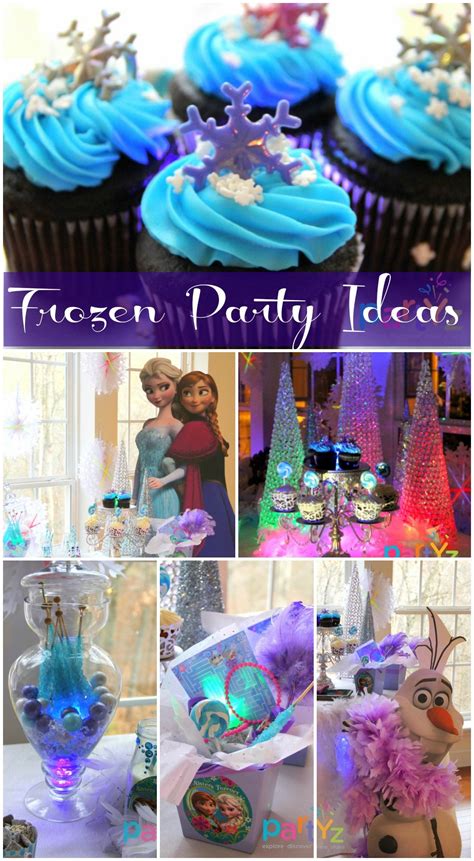 Need Disneys Frozen Girl Birthday Party Ideas See More Party Ideas At