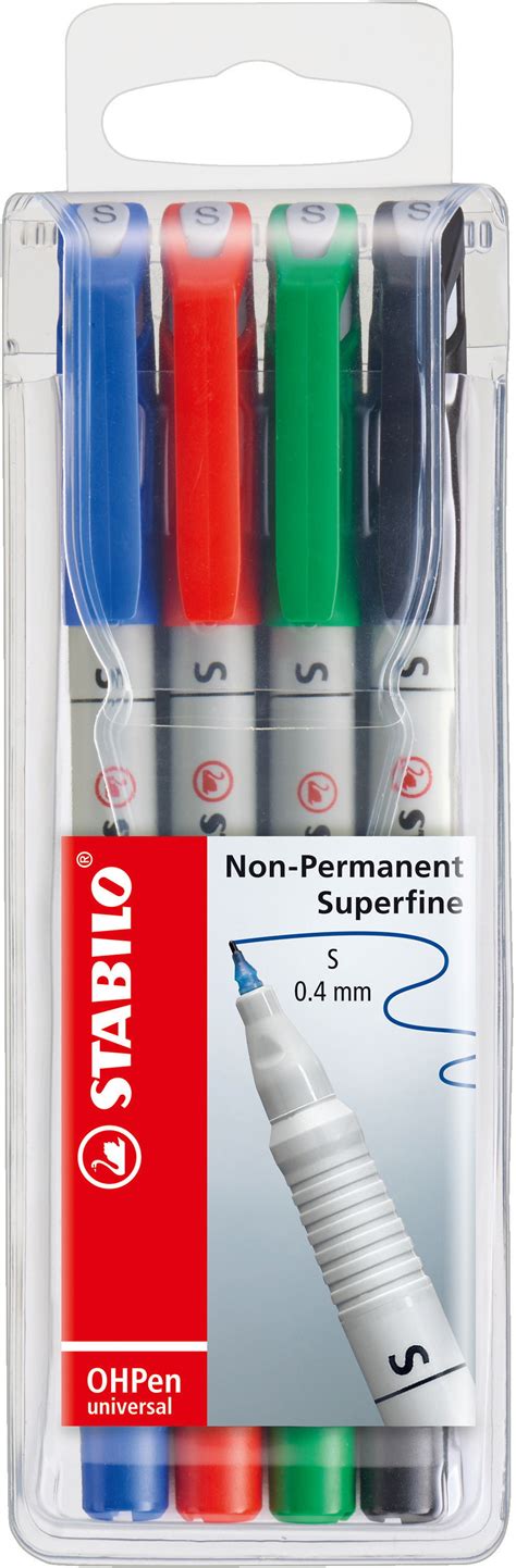 Stabilo Ohpen Universal Permanent Superfine Blue Stabilo